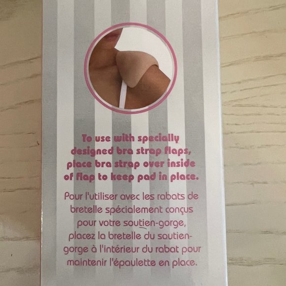 Natural Shoulder Pads in Charcoal NWT - Picture 12 of 13